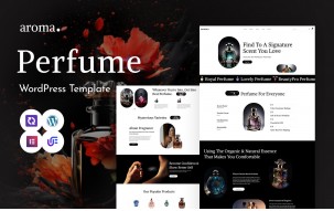 Aroma - Perfume Shop And Cosmetics Store Multipurpose WordPress Elementor Theme