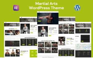 Martial Arts Elementor WordPress Theme