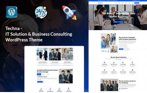 Techna - IT Solution & Business Consulting WordPress Theme