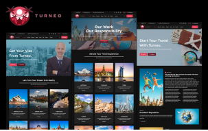 Turneo - Travel, Tour, Visa, Hotel, Flight, Car, Cruise Company and Agency WordPress Theme