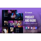 Podnine - Podcast And Radio WordPress Elementor Theme