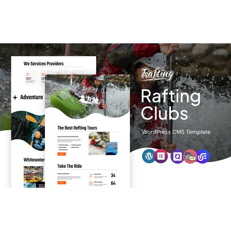 Rafting - Rafting Clubs WordPress Elementor Theme