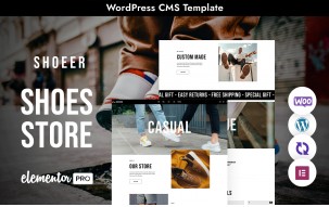 Shoeer - Shoes Store Multipurpose Responsive WordPress Theme