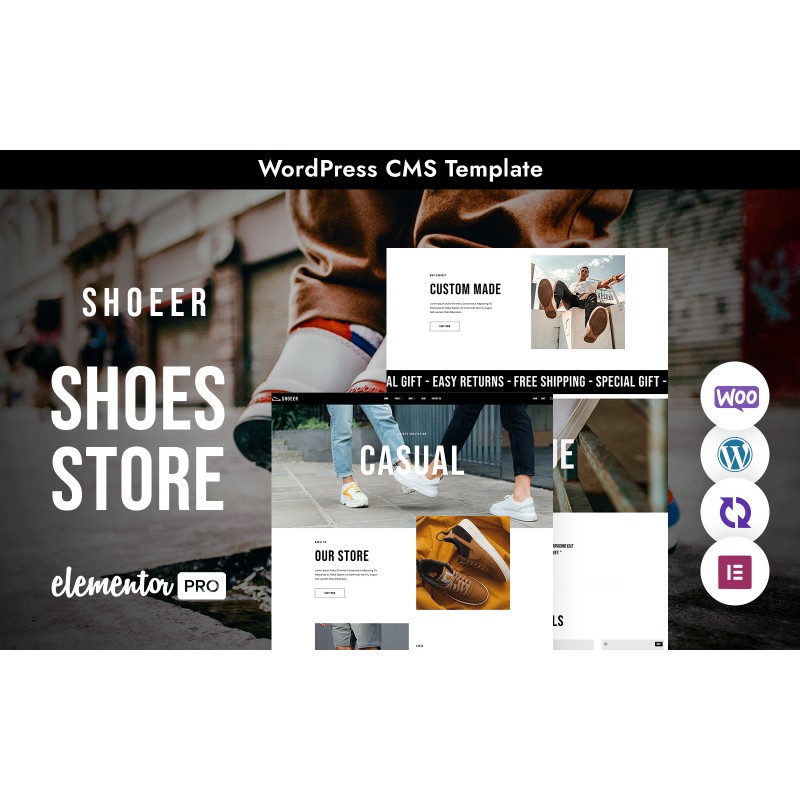 Shoeer - Shoes Store Multipurpose Responsive WordPress Theme
