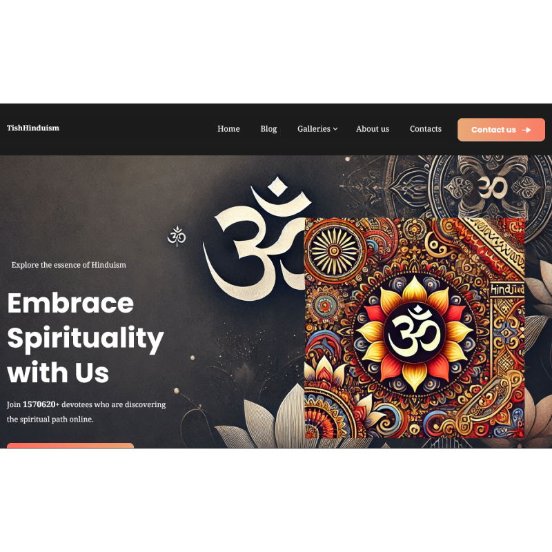 TishHinduism - Hinduism WordPress Theme