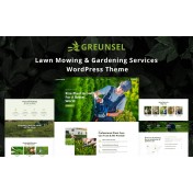 Greunsel - Lawn Mowing & Gardening Services WordPress Theme
