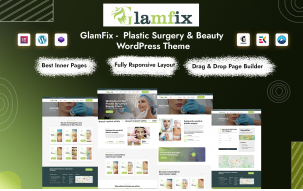 GlamFix - Plastic Surgery & Beauty WordPress Theme