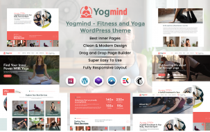 Yogmind - Fitness and Yoga WordPress Theme