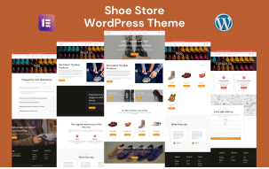 Shoe Store WooCommerce Elementor WordPress Theme