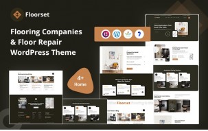Floorset &ndash; Flooring Companies & Floor Repair WordPress Theme