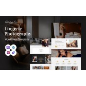Bodyglem - Lingerie And Bikini Modern Photography WordPress Elementor Theme