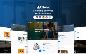 Cllenx - Cleaning Company WordPress Theme