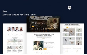 Gopo - Art Gallery & Design WordPress Theme