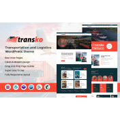 Transko - Transportation and Logistics WordPress Theme