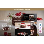 Creks - Cake And Bakery Multipurpose Responsive WordPress Theme