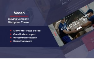 Mosen - Moving Company WordPress Theme