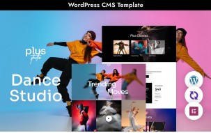 Plusstudio - Dance Studio Multipurpose Responsive WordPress Theme