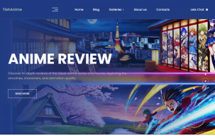 TishAnime - Anime and Manga WordPress Theme