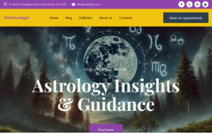 TishAstrology4 - Astrology WordPress Theme