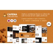 Cafena - Cafe and Online Coffee Shop WordPress Theme