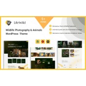 Wildlife Photography & Animals WordPress Theme