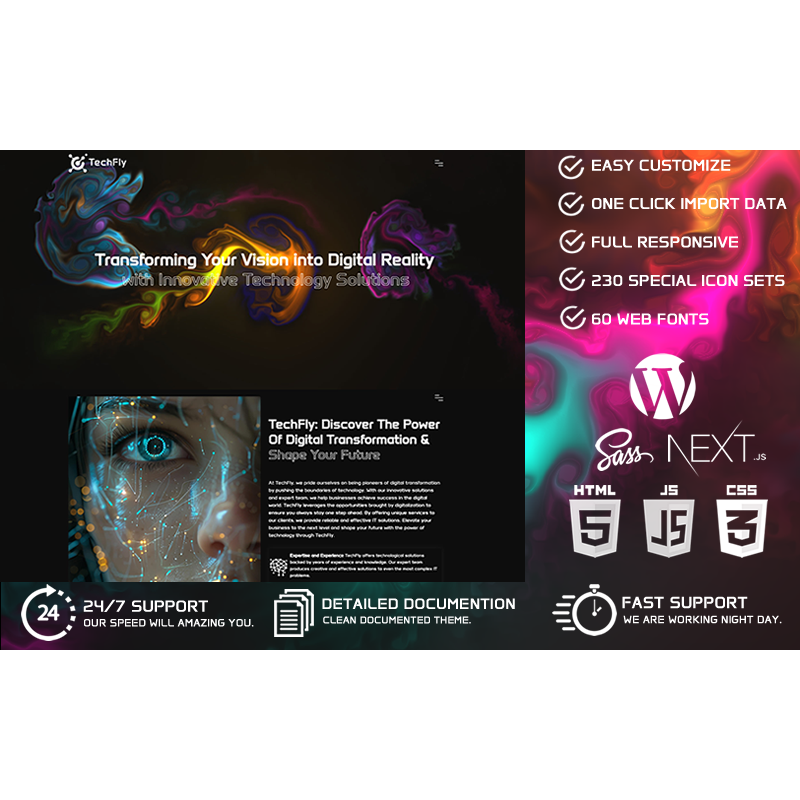TechFly - IT Solutions & Technology WordPress Theme