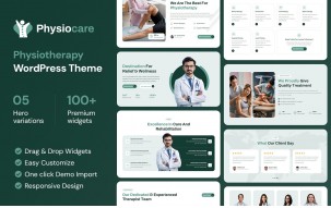 Physiocare - Physiotherapy WordPress Theme