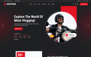 Solotar - Personal Bikers & Hikers WordPress Theme