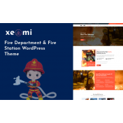 Xeomi - Fire Department & Fire Station WordPress Theme