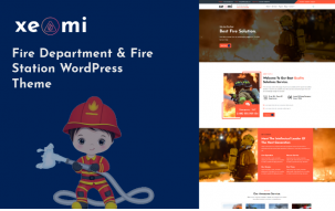 Xeomi - Fire Department & Fire Station WordPress Theme