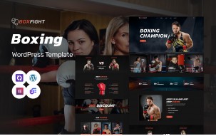 Boxfight - Boxing Club And Bodybuilding WordPress Elementor Theme