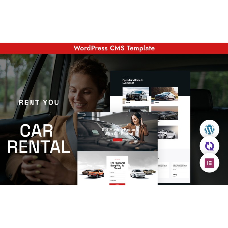 Rentyou - Car Rental Multipurpose Responsive WordPress Theme