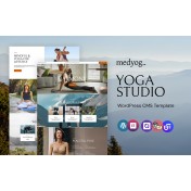 Medyog - Yoga Studio WordPress Elementor Theme