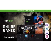 Gamer - Online Gaming Studio Multipurpose Responsive WordPress Theme
