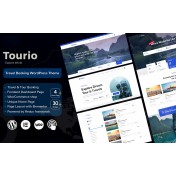 Tourio - Travel & Tour Booking WordPress Theme