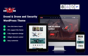 Drond - Drone and Security WordPress Theme
