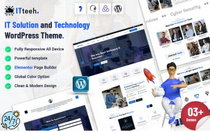 Itteeh - IT Solution and Technology WordPress Theme