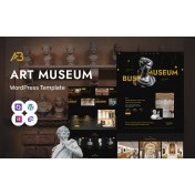 AartBust - Art Gallery And Museum WordPress Elementor Theme