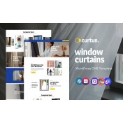 Curtun - Window Curtains WordPress Elementor Theme