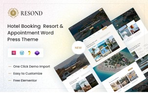 Resond - Hotel Booking Resort & Appointment WordPress Theme