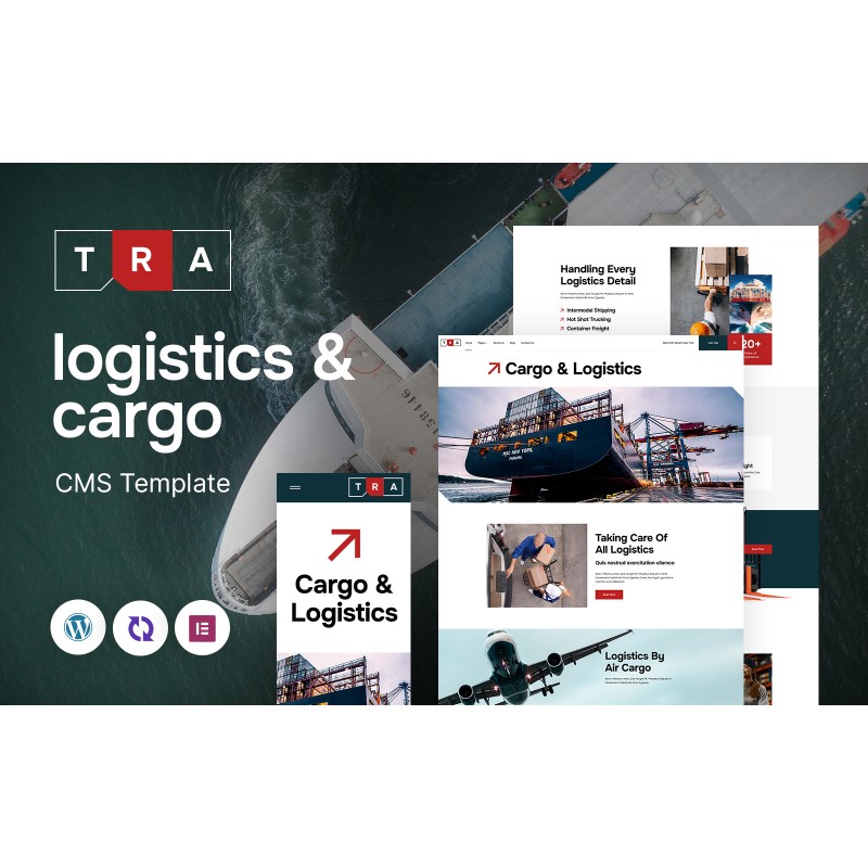 Tra - Logistics And Cargo Services Multipurpose Responsive WordPress Theme