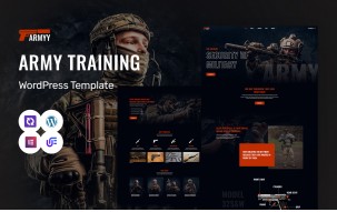 Armyy - Military And Army Training School WordPress Elementor Theme
