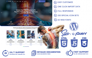 FlexiFit - Physiotherapy WordPress Theme