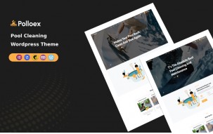 Polloex - Pool Cleaning & Serives WordPress Theme