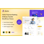 Banko &ndash; Online Payment, Banking & Money Transfer WordPress Theme