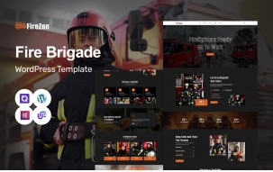 Fire Zon - Fire Department And Security WordPress Elementor Theme