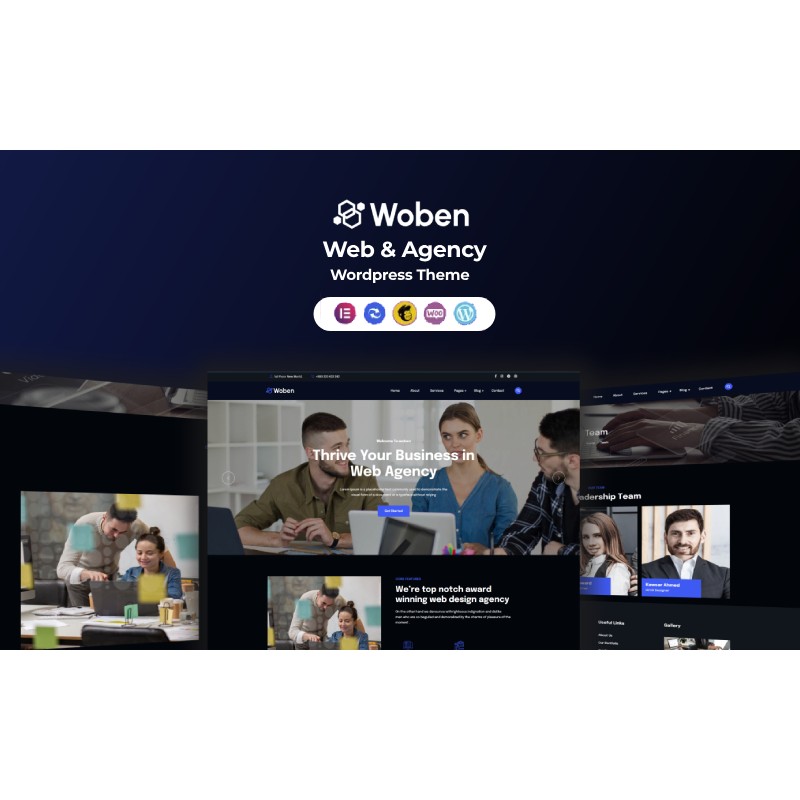 Woben - Web Agency WordPress Theme