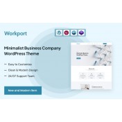 Workport &ndash; Minimalist Business Company WordPress Theme