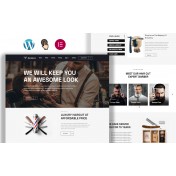 Rockstars - Luxury Salon & Barbershop WordPress Theme