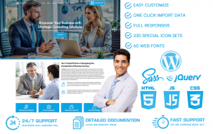 Advisora - Consulting WordPress Theme